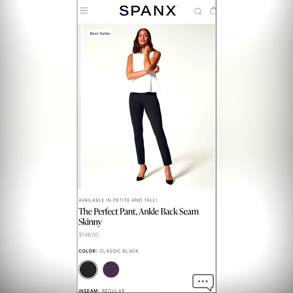 SPANX Classic ankle pant